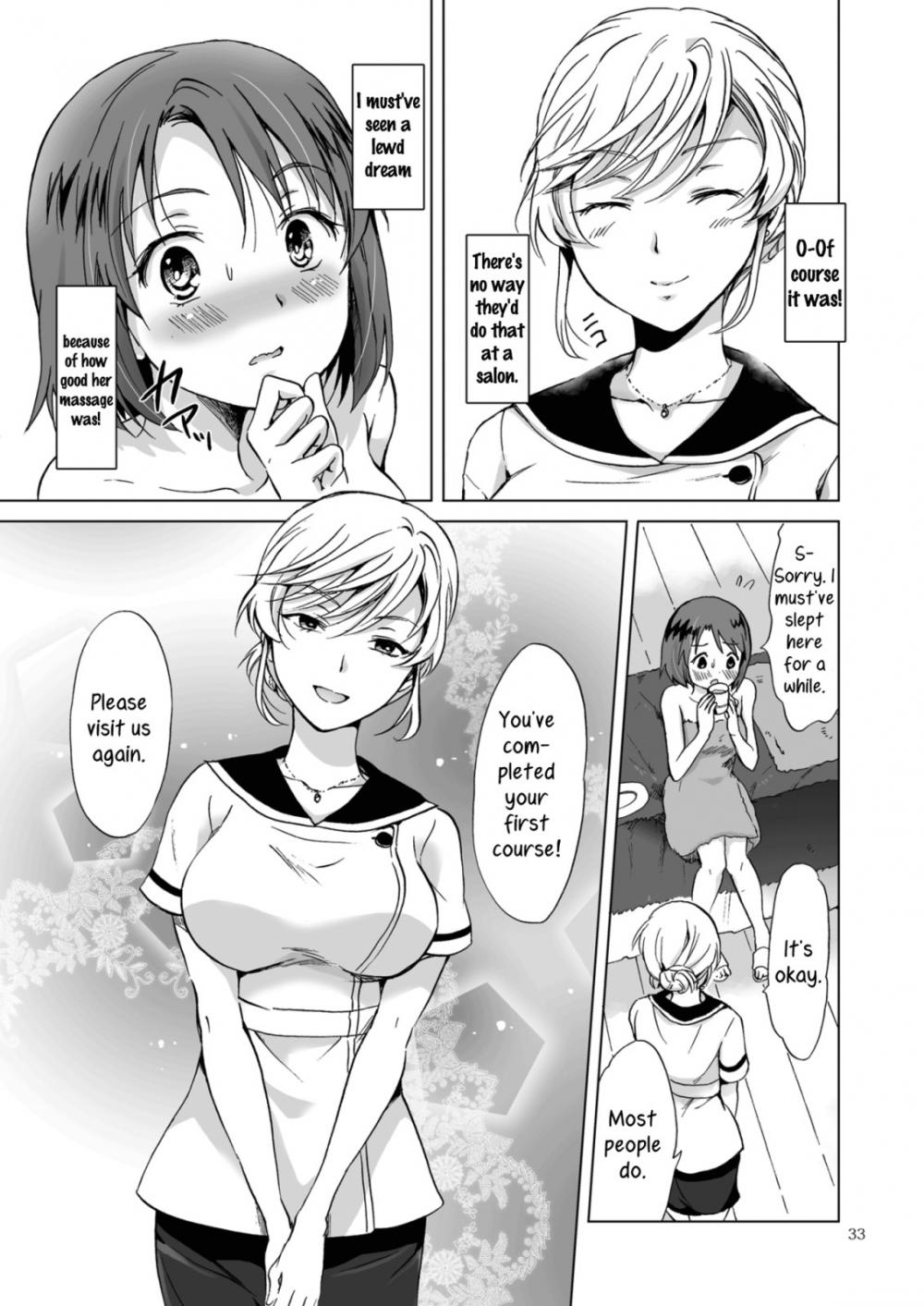 Hentai Manga Comic-Secret Yuri Salon-Read-32